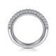 Pave Diamond Wedding Band