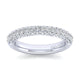 Pave Diamond Wedding Band