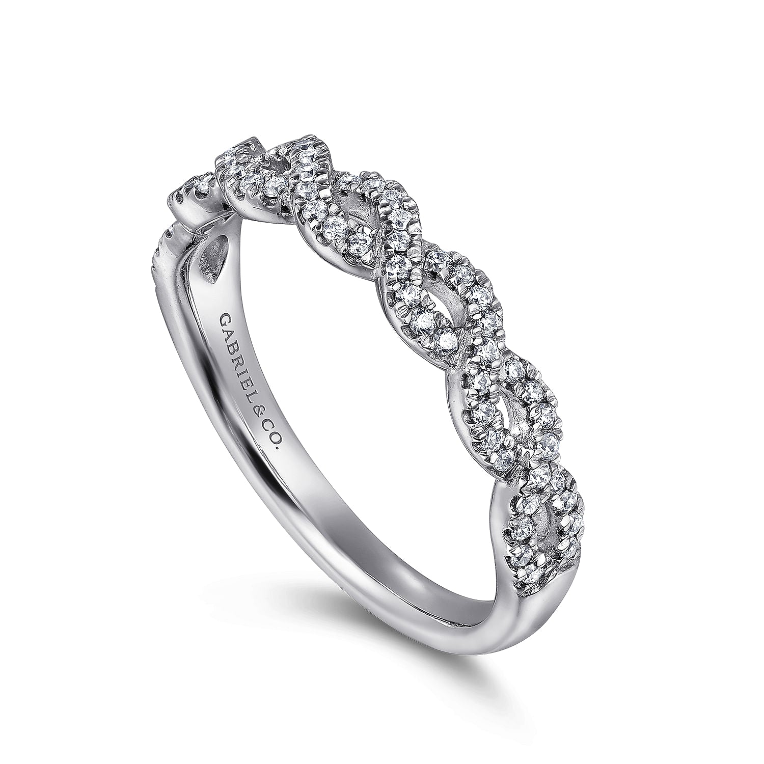 Twisted Diamond Band