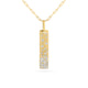 Confetti Vertical Bar Pendant