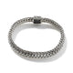 Sterling Silver Black & Blue Sapphire 6.5MM Icon Bracelet