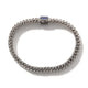 Sterling Silver Black & Blue Sapphire 6.5MM Icon Bracelet