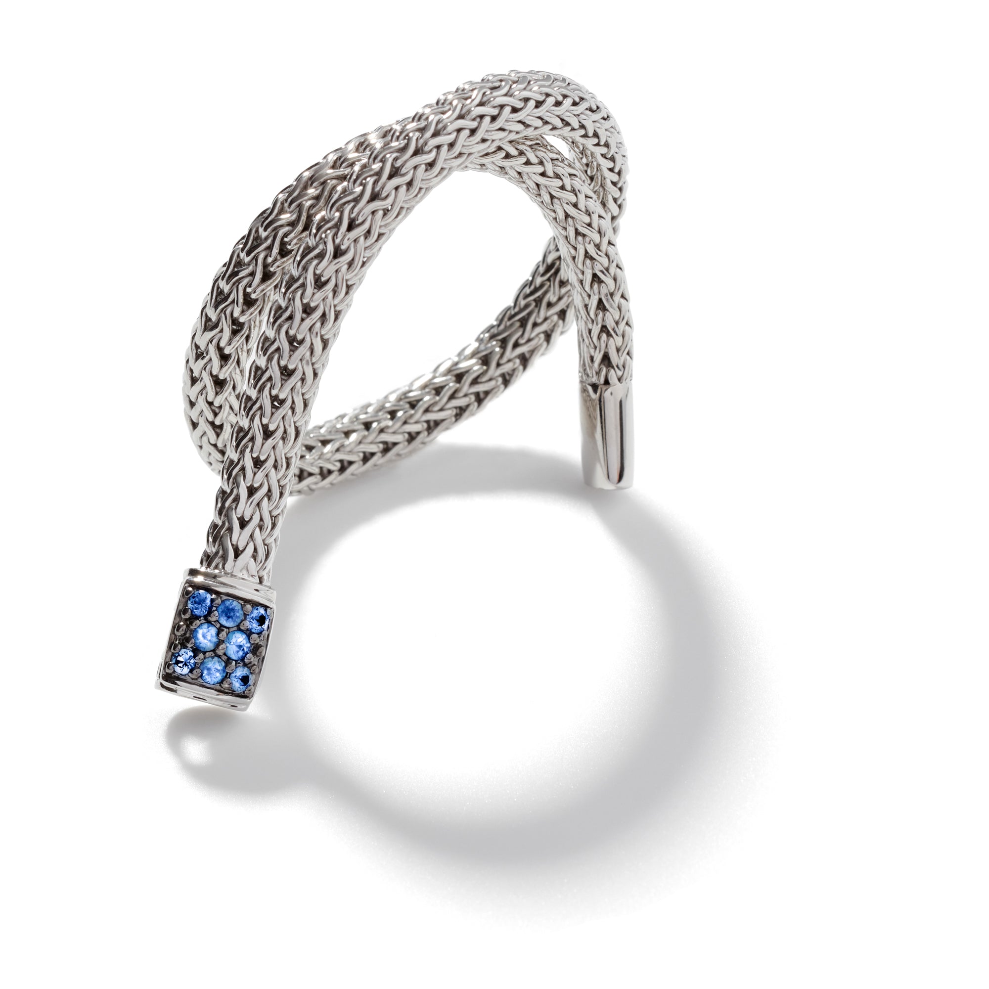 Classic Chain Blue Sapphire Bracelet