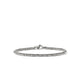 John Hardy sterling silver Heishi rondel bracelet, front view
