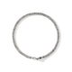 Overhead view of the John Hardy sterling silver Heishi rondel bracelet