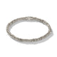 John Hardy men's sterling silver Heishi bracelet, 4mm, front view