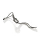 Sterling Silver 7MM Love Knot Bracelet