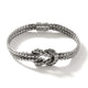 Sterling Silver Classic Chain Love Knot Bracelet