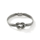 Sterling Silver 7MM Love Knot Bracelet