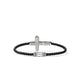 Men's Icon 50 Cross Leather Bracelet