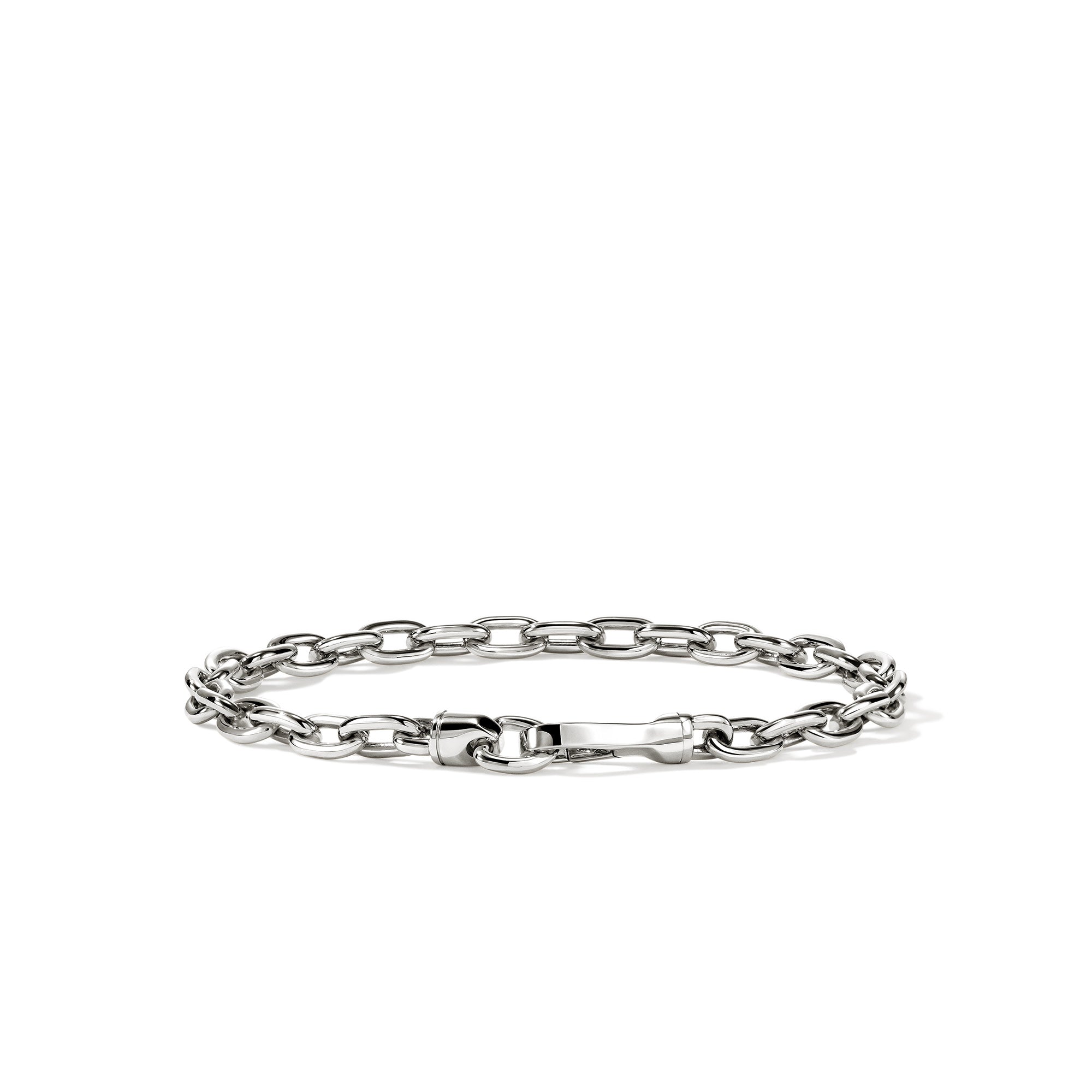 John Hardy Sterling Silver Oval Link Bracelet, 7mm
