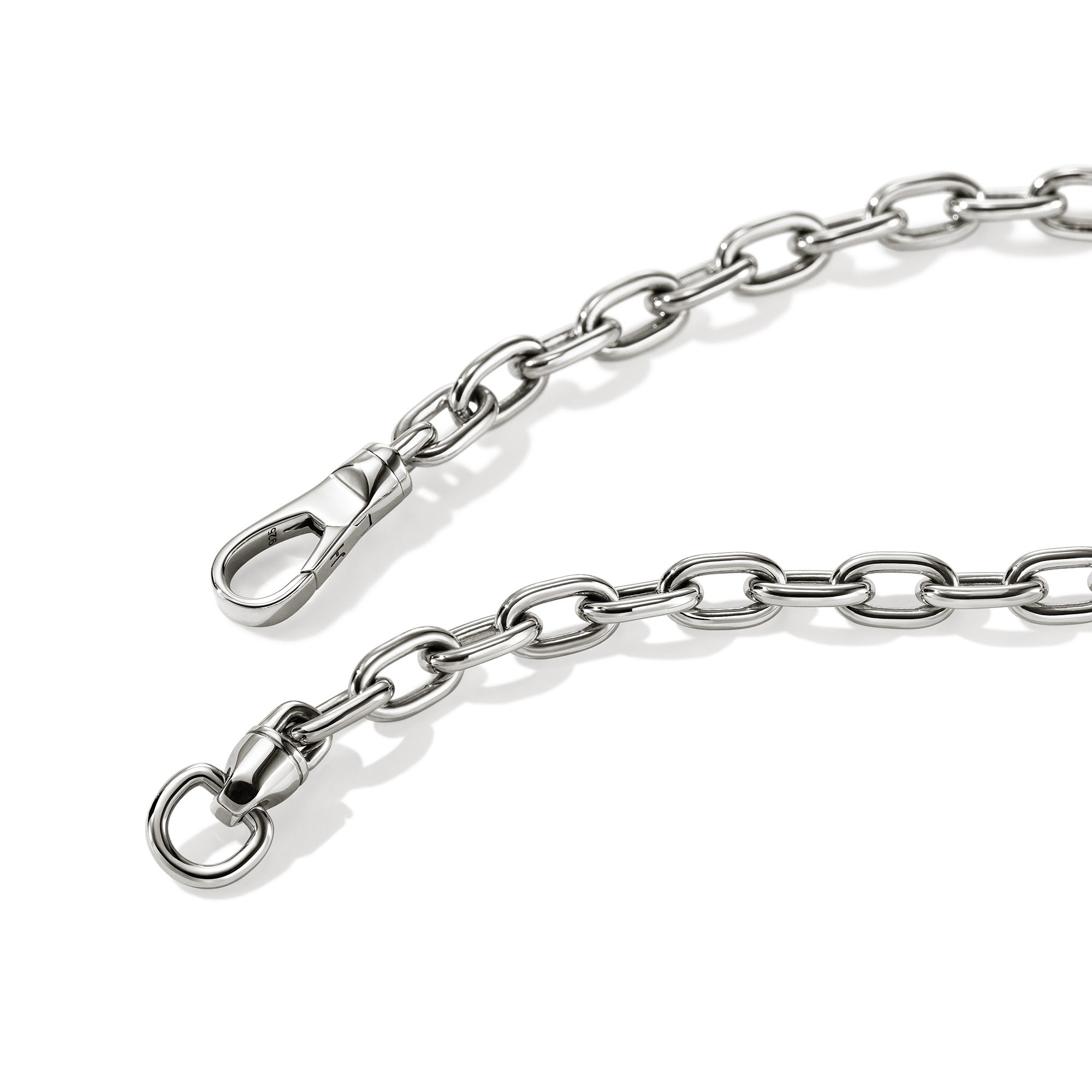 John Hardy Sterling Silver Oval Link Bracelet, 7mm