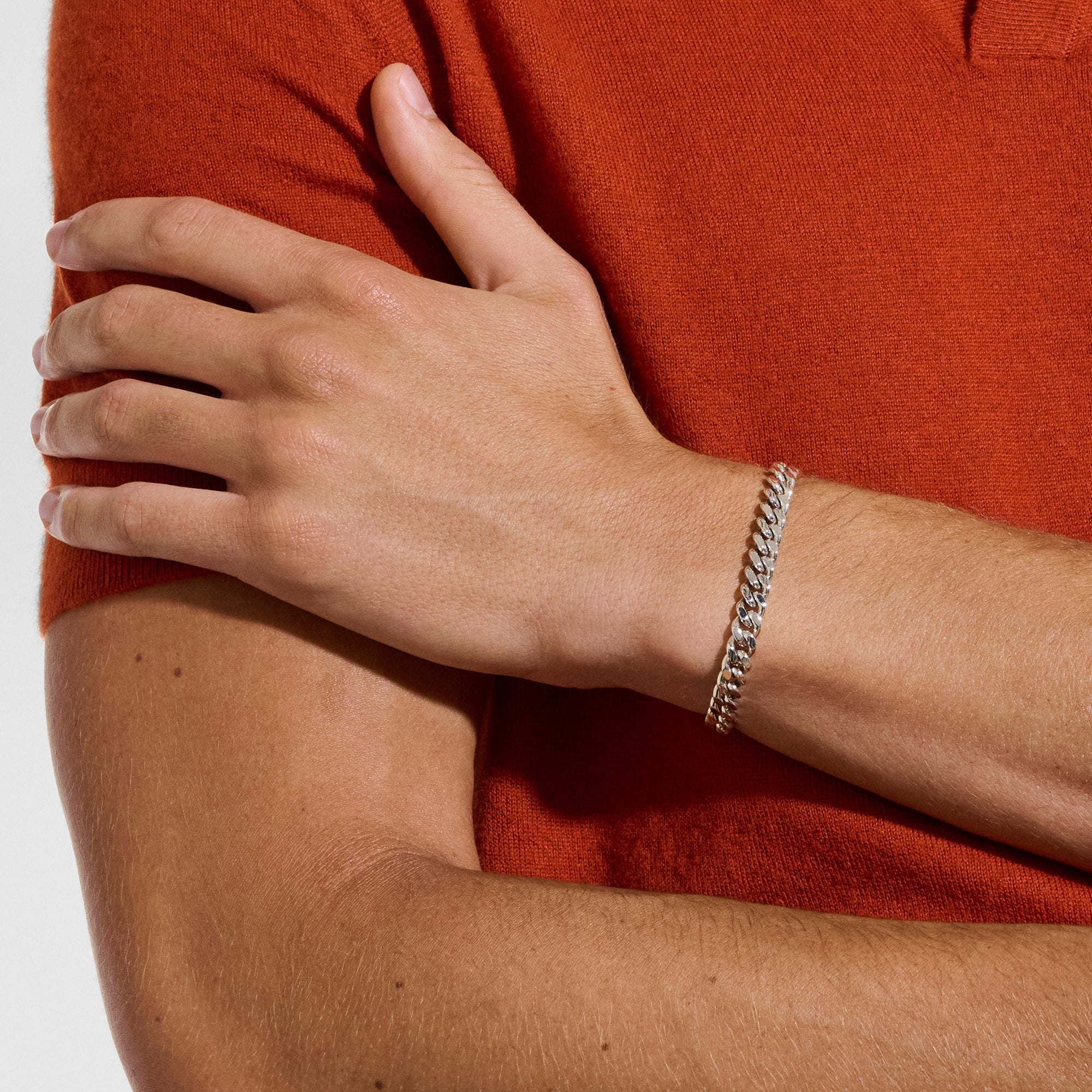 John Hardy Men's Sterling Silver Curb Link Bracelet