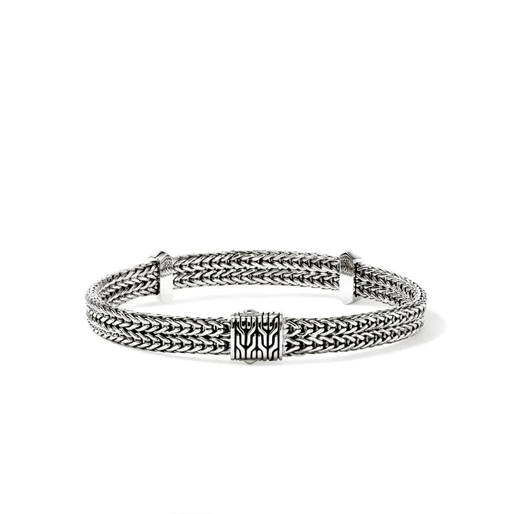 Sterling Silver Icon Link Bracelet
