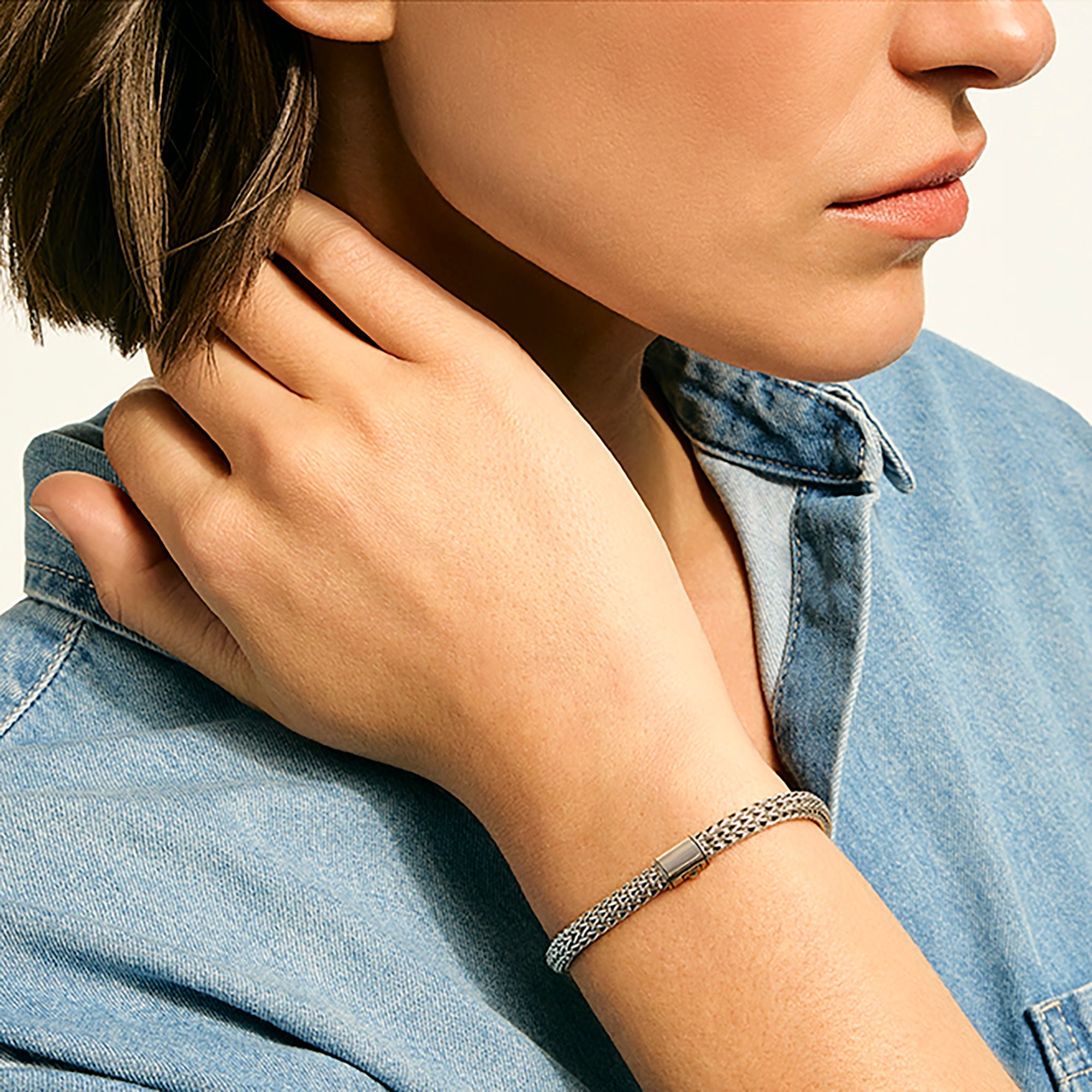 John Hardy Sterling Silver Icon Bracelet, 5mm