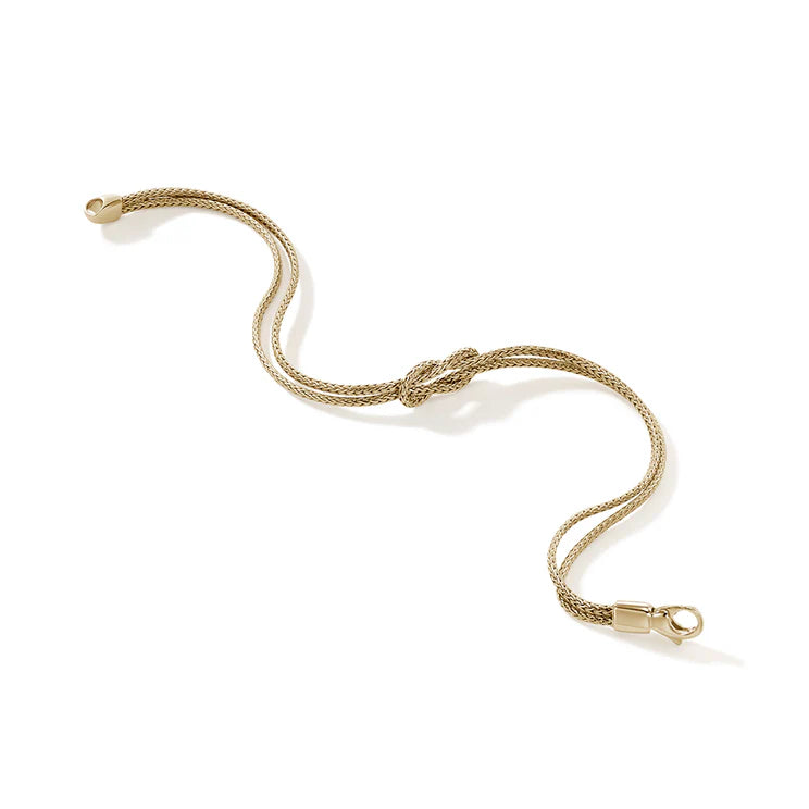 Yellow Gold 3.6MM Love Knot Bracelet