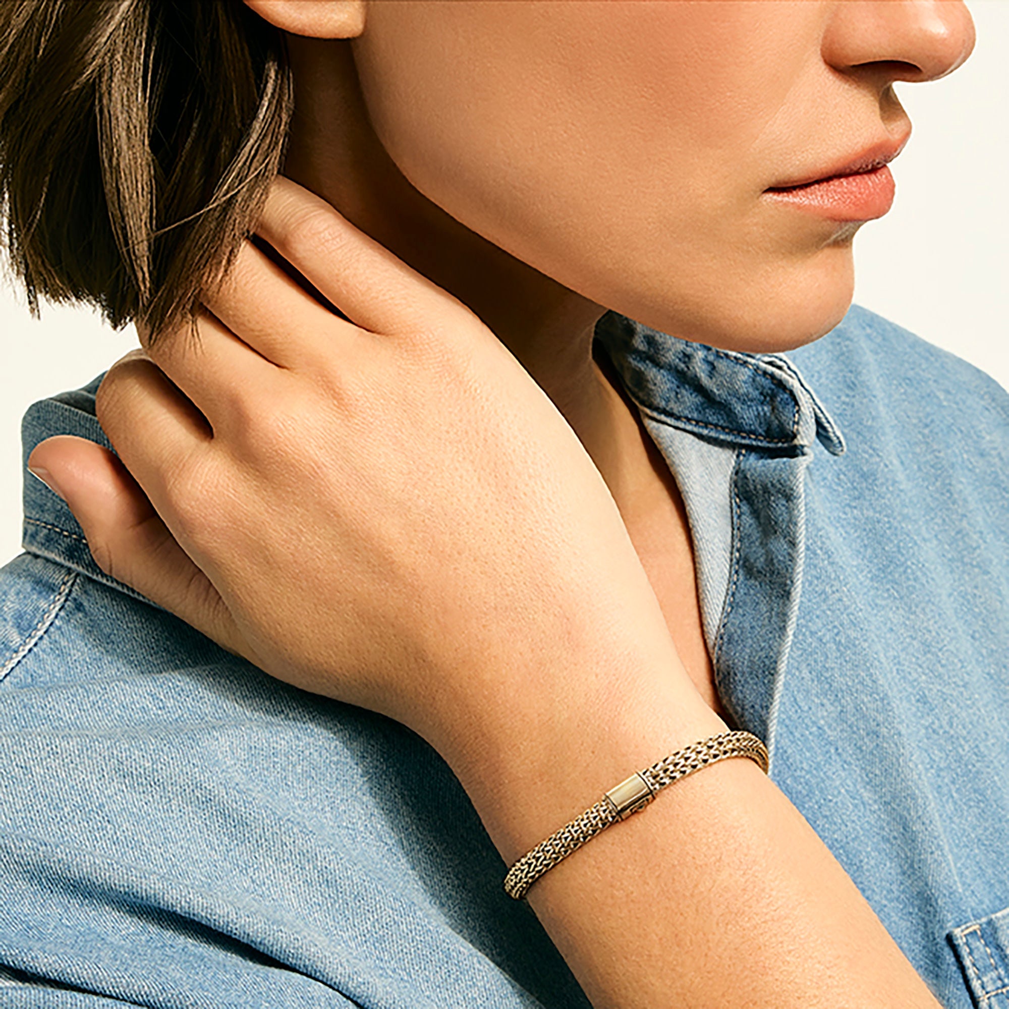 John Hardy 14K Yellow Gold Icon Bracelet, 5mm
