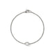 John Hardy Sterling Silver Lovestruck Bracelet with Lab Grown Diamond, 0.75 ctw