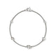 John Hardy Sterling Silver Lovestruck Station Bracelet with Lab Grown Diamonds, 1.45 ctw