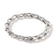 John Hardy Sterling Silver Surf Link Bracelet with Diamonds