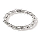 John Hardy Sterling Silver Surf Link Bracelet with Diamonds