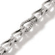 John Hardy Sterling Silver Surf Link Bracelet with Diamonds