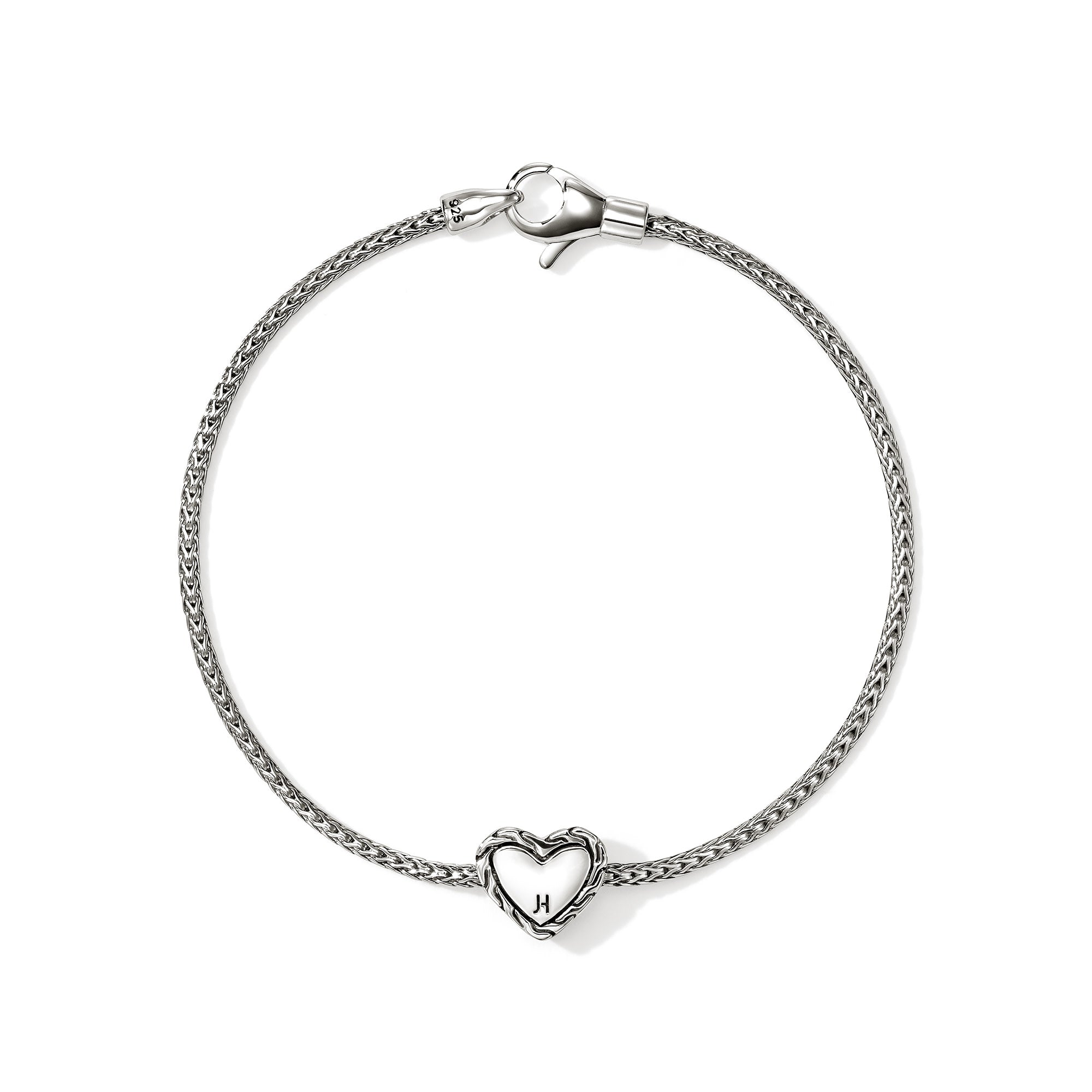 Heart Bracelet with Diamonds