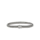 John Hardy Sterling Silver Icon Bracelet with Pave Diamonds, 5mm