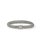 John Hardy Sterling Silver Icon Bracelet with Pave Diamonds, 7.5mm