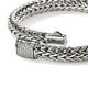 John Hardy Sterling Silver Icon Bracelet with Pave Diamonds, 7.5mm