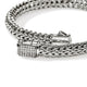 John Hardy Sterling Silver Icon Bracelet with Pave Diamonds, 6.5mm