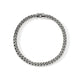 Sterling Silver and Diamond 6.5MM Icon Chain Bracelet