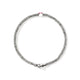 John Hardy Sterling Silver Rondel Bracelet with Rhodolite, 2.5mm