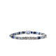 Back view of the John Hardy Heishi tanzanite bracelet