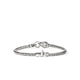 Sterling Silver and Blue Sapphire Naga Chain Bracelet