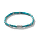 Back view of the John Hardy Heishi turquoise bracelet