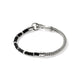 Black Onyx Heishi Chain Bracelet