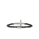 Men's Icon 50 Cross Bracelet with Black Onyx