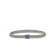 John Hardy Sterling Silver Icon Bracelet with Blue Sapphire, 5mm