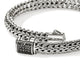 John Hardy Sterling Silver Icon Bracelet with Treated Black Sapphire, 6.5mm