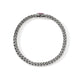John Hardy Sterling Silver Icon Bracelet with Pink Sapphire, 6.5mm