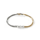 John Hardy Yellow Gold and Sterling Silver Love Knot Bracelet
