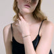 John Hardy Yellow Gold and Sterling Silver Love Knot Bracelet