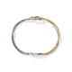 John Hardy Yellow Gold and Sterling Silver Love Knot Bracelet