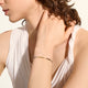 Sterling Silver and Yellow Gold 2.5MM Bar Bracelet