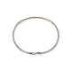 Sterling Silver and Yellow Gold 2.5MM Bar Bracelet