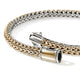 John Hardy Yellow Gold and Sterling Silver Reversible Icon Bracelet, 5mm