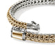 John Hardy Yellow Gold and Sterling Silver Reversible Icon Bracelet, 6.5mm