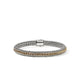 John Hardy Yellow Gold and Sterling Silver Reversible Icon Bracelet, Extra Large