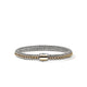 Sterling Silver and Yellow Gold Reversible Bracelet Chain Bracelet